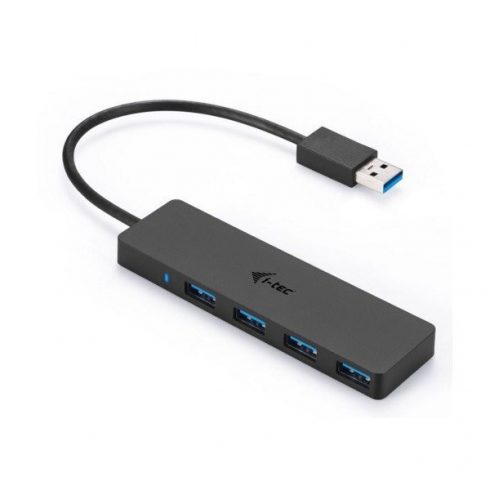 i-tec USB HUB ADVANCE/ 4 priključka/ USB 3.0/ pasivni/ tanki/ crni