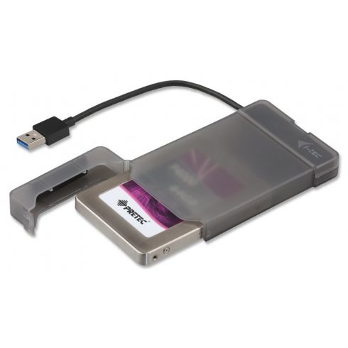 i-tec vanjska kutija za HDD ADVANCE MySafe Easy/ 2.5" SATA/ SSD/ USB 3.0/ crna