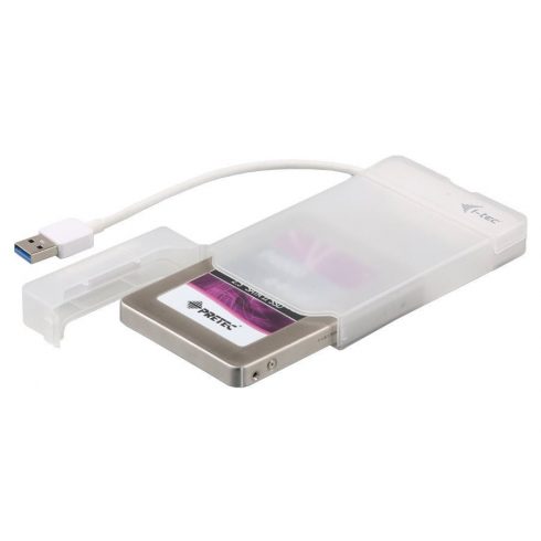 i-tec vanjska kutija za HDD ADVANCE MySafe Easy/ 2.5" SATA/ SSD/ USB 3.0/ bijela