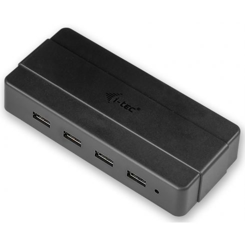 i-tec USB HUB Punjenje/ 4 priključka/ 1 priključak za punjenje/ USB 3.0/ strujni adapter/ crni