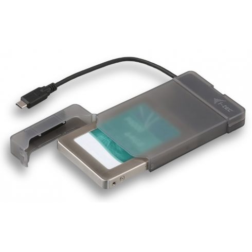 i-tec vanjska kutija za HDD MYSAFE Easy/ 2.5" SATA/ SSD/ USB 3.1 Type C Gen 2/ crna