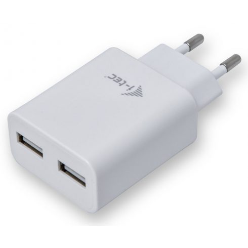 i-tec univerzalni USB punjač/ 2x USB/ 110V-240V/ 2400mAh/ bijeli