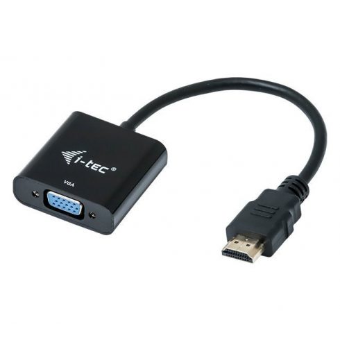 i-tec adapter HDMI na D-SUB (VGA) kabel/ 1920×1080/ crni