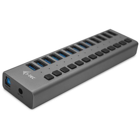 i-tec USB 3.0 HUB za punjenje 13 porta + strujni adapter 60 W