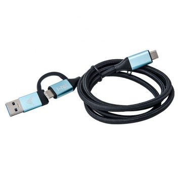   i-tec spojni kabel USB 3.1 (Type-C) na USB 3.1 (Type-C) s USB 3.0 adapterom, 1m