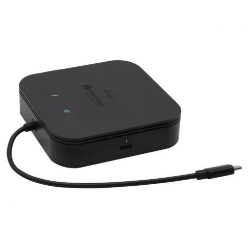 i-tec priključna stanica Thunderbolt 3 Travel Dock Dual 4K/ HDMI/ DP/ USB-C/ USB 3.1/ USB/ LAN/ Power Delivery 60W