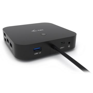   i-tec docking station USB-C Dual Display/ 2x DP/ 2x USB-C/ 5x USB/ LAN/ Power Delivery 65W + univerzalni punjač 112W