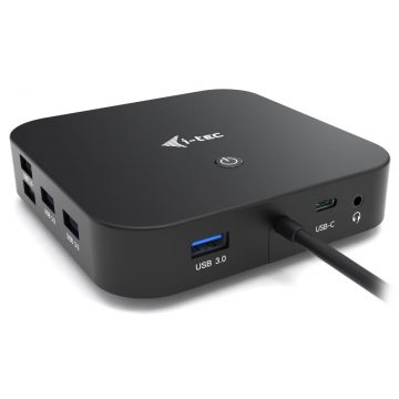   i-tec priključna stanica/ 2x USB-C/ HDMI/ DP/ 3x USB 3.0/ 2x USB 2.0/ LAN/ Napajanje 100 W