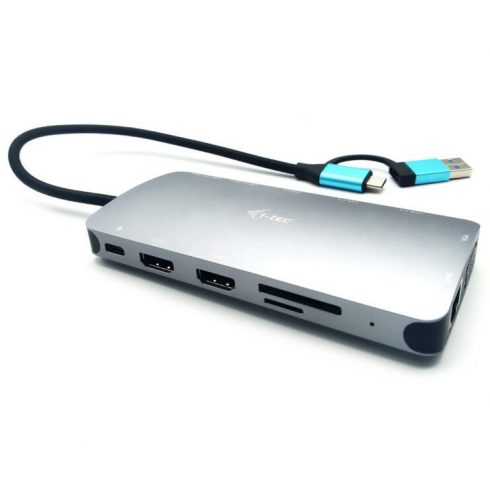 i-tec priključna stanica USB 3.0/ USB-C/ TB/ USB-C 3.2/ 4x USB-A/ 2x HDMI/ VGA/ LAN/ micro SD/ SD/ PD 100W