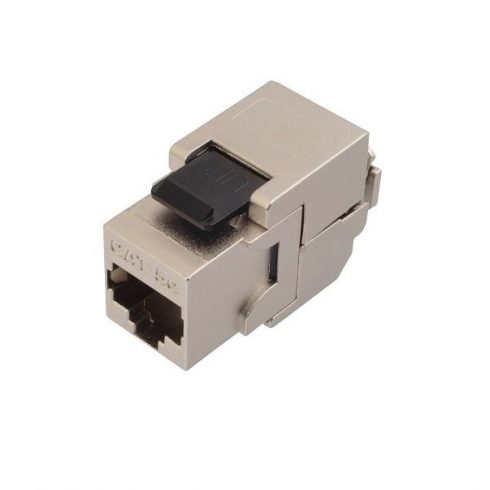 Solarix keystone c5e STP RJ45 crni samorezajući SXKJ-5E-STP-BK-SA