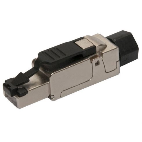 Solarix konektor industrijski univerzalni RJ45 CAT6A STP samorezajući SXRJ45-6A-STP-BK-SA