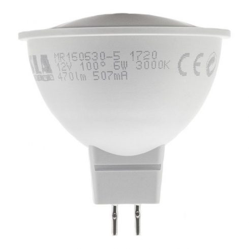 Tesla LED žarulja GU5/ 3 MR16/6W/12V/470lm/25.000h/3000K topla bijela/100kom