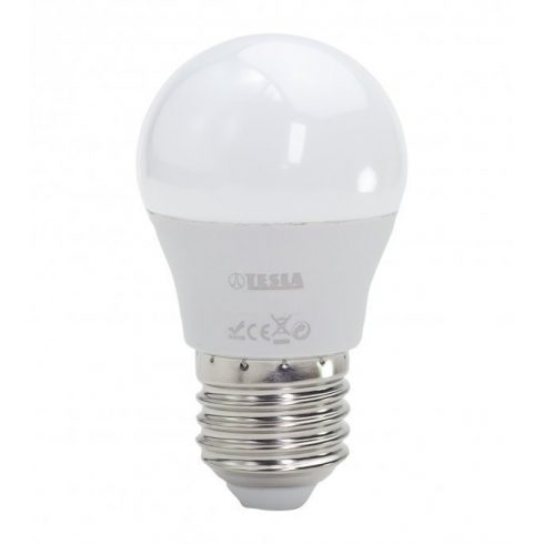 Tesla LED žarulja miniglobe BULB E27/5W/230V/450lm/25.000h/3000K topla bijela/220st