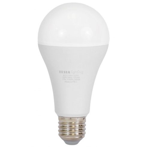 Tesla LED žarulja BULB E27/17W/230V/2100lm/25.000h/3000K topla bijela 220st.