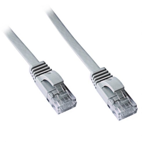 DATACOM Patch kabel UTP CAT6 1m ravni sivi