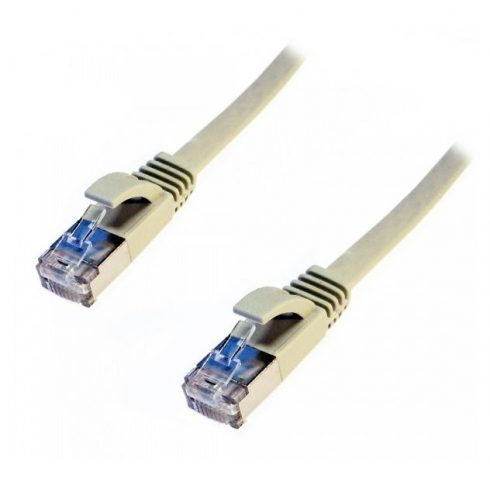 DATACOM Patch kabel FTP CAT6 1m sivi FLAT ravni