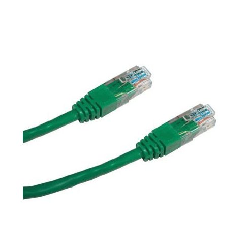 DATACOM Patch kabel UTP CAT5E 0,25m zeleni