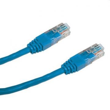 DATACOM Patch kabel UTP CAT5E 7m plavi