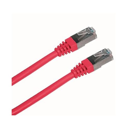 DATACOM patch kabel FTP CAT5E 0,5m crveni