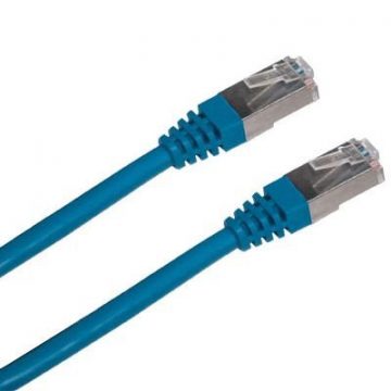 DATACOM Patch kabel FTP CAT5E 0,5m plavi