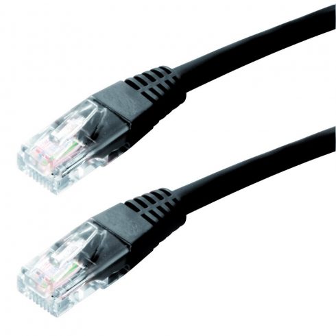 DATACOM Patch kabel UTP CAT6 0,25m crni