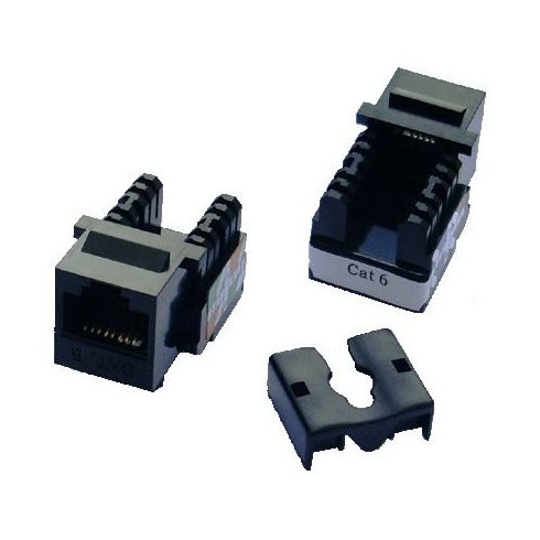 DATACOM Keystone RJ45 UTP CAT6 (DUAL) MINI crna