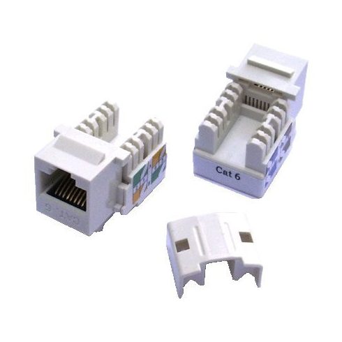 DATACOM Keystone RJ45 UTP CAT6 (DUAL) MINI bijeli