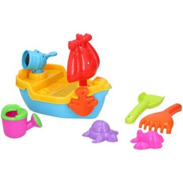 Eddy toys - Set igračaka Sandbox 10 kom. Brod