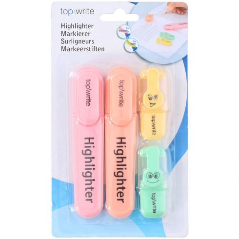 Topwrite - Set highlightera u 4 boje