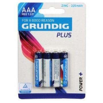 Grundig - AAA / R03 1,5 V cink baterija 4 kom.