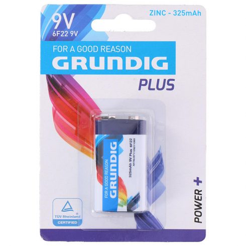 Grundig - Cink baterija 6F22 9V 325mAh