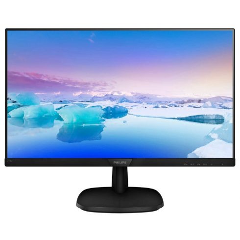 PHILIPS 27" W-LED 273V7QDAB / IPS / 1920x1080 / 250cd/m2 / 5ms / DVI-D / D-SUB / HDMI / repro 2x2W