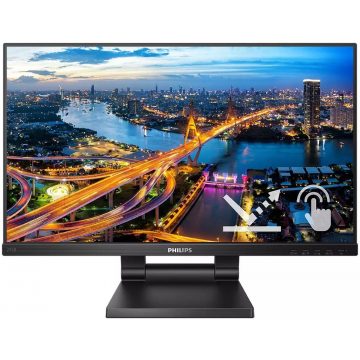   PHILIPS 23,8" LED 242B1TC / 16:9/ IPS/ Touch/ 1920x1080@75Hz/ 4ms/ 250 cd/ DP/ HDMI/ VGA/ 3xUSB/ repro