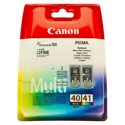 Canon višestruko pakiranje tintnih uložaka PG-40 + CL-41