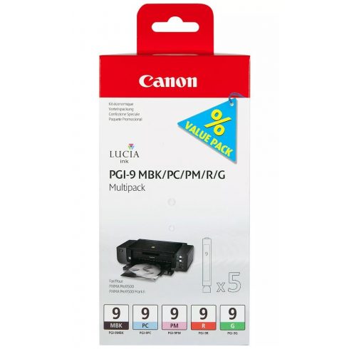 Canon višestruko pakiranje spremnika s tintom PGI-9 MBK/PC/PM/R/G Multi Pack