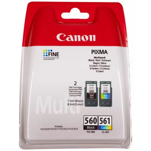 Canon višestruko pakiranje spremnika s tintom CRG PG-560/CL-561 MULTI BL