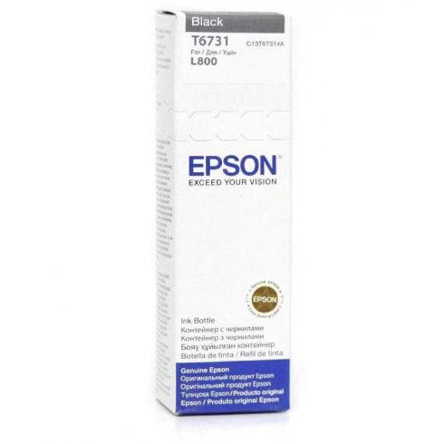 Epson spremnik s tintom/ C13T67314A/ FOTO L800/ 70ml/ Crni