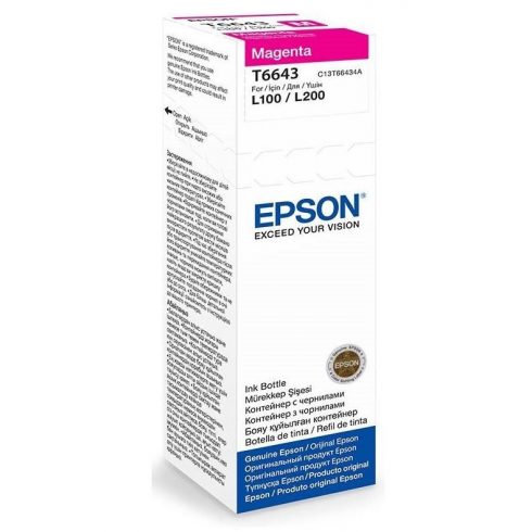 Epson tintni uložak 664/ C13T66434A/ L100/ L110/ L200/ L210/ L355/ L550/ 70 ml/ Magenta