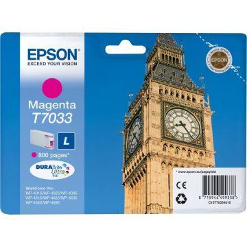   Epson tintni uložak/ C13T70334010/ WP-4000/ 4500/ 800 stranica/ Magenta