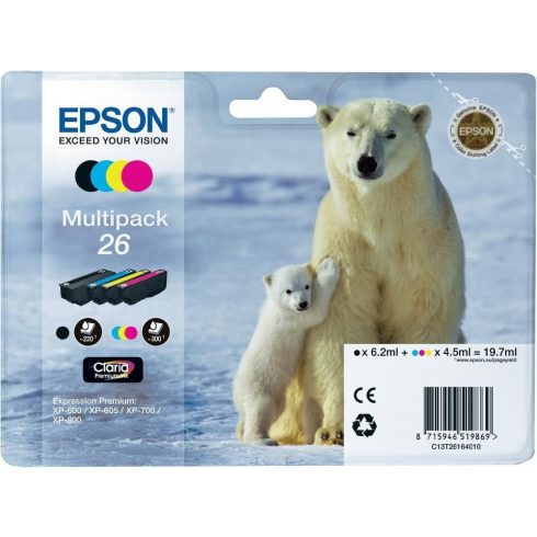 Epson tintni ulošci - MULTIPAK/ C13T26164010/ 4 boje