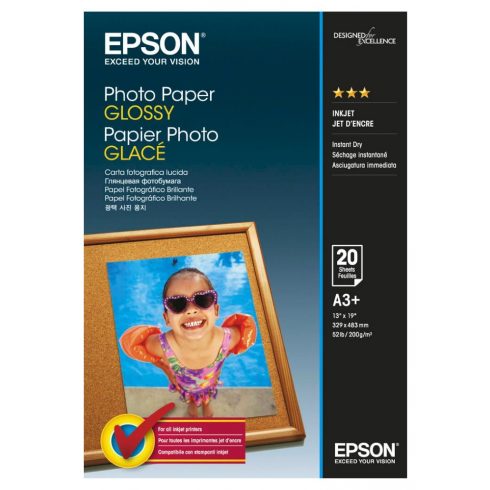 EPSON foto papir C13S042535/ A3+/ sjajni/ 20 kom