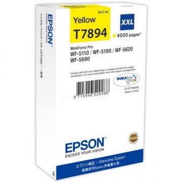   Epson tintni uložak/ C13T789440/ WF-5620/ WF-5690/ XXL/ Žuta