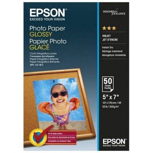 EPSON foto papir C13S042545/ 13x18cm/ Glossy/ 50 kom