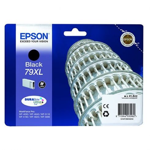 Epson spremnik s tintom/ C13T79014010/ WF-5620/ WF-5690/ 41,8 ml/ XL crna