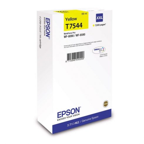 Epson tintni uložak/ C13T754440/ WF-8090/ 8590/ 7000 stranica/ XXL žuta