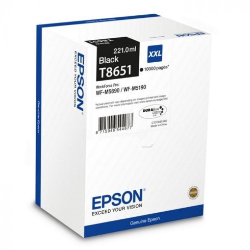 Epson tintni uložak/ C13T865140/ Workforce WF-5190DW/ XXL crni