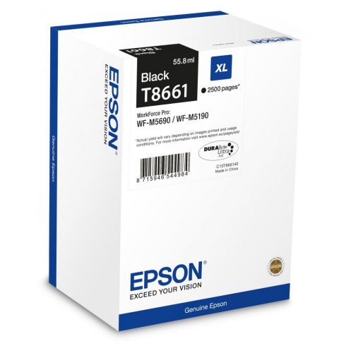 Epson tinta uložak/ C13T866140/ 2.5K/ crna