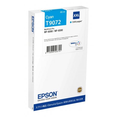 Epson spremnik s tintom/ C13T907240/ WF-6xxx/ XXL Cyan