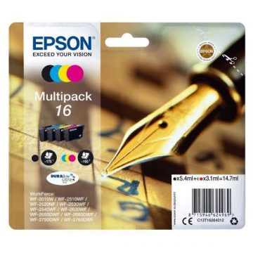   Epson tintni uložak/ T1626/ Multipack 16 Series 'Pen and Crossword' / 4x boje