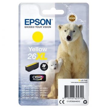   Epson tintni uložak/ T2634/ Singlepack 26XL Claria Premium Ink/ Žuta